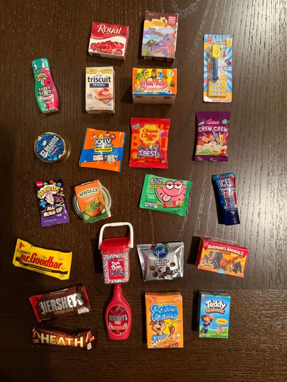 Mini Brands! Assorted Miniature Candy & Snack Toy Set - Multi-Color